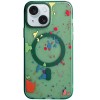 Чехол TPU+PC Flush with MagSafe для Apple iPhone 14 (6.1"), Dark green