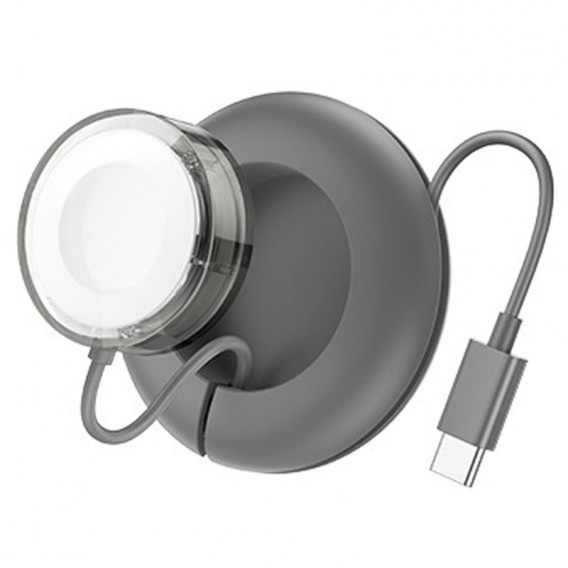 Бездротова зарядка Hoco CW51 Wireless charger for iWatch, Gray