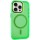 Чохол TPU+PC Lily with MagSafe для Apple iPhone 15 Pro (6.1") Neon Green