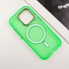 Чохол TPU+PC Lily with MagSafe для Apple iPhone 15 Pro (6.1"), Neon Green