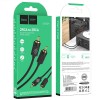 Кабель аудио Hoco UPA29 2 RCA to 2 RCA red and Белый double lotus (1.5m), Черный