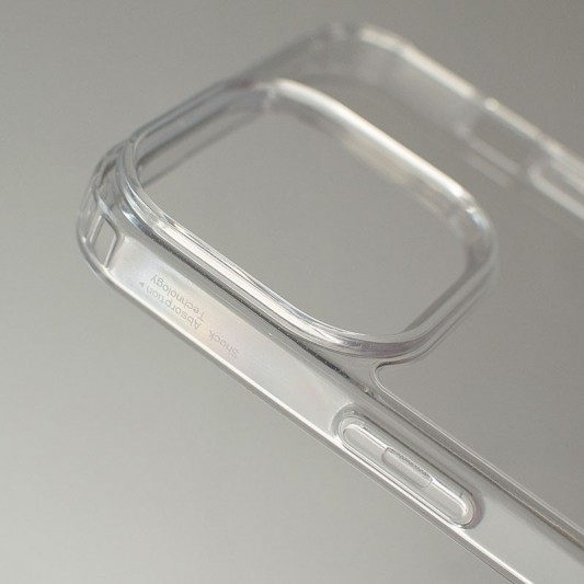 Чохол TPU Transparent with Straps для Apple iPhone 15 Pro (6.1") Orange / White - зображення 5 