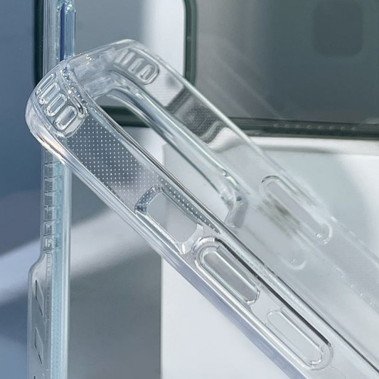 Чехол TPU+PC Multi-Color для Apple iPhone 14 (6.1") Clear - изображение 2