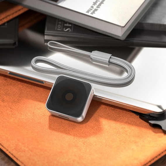 Бездротова зарядка Hoco CW56 Wireless charger для Samsung Watch, Silver