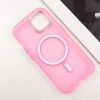 Чехол TPU+PC Lily with MagSafe для Apple iPhone 15 (6.1"), Light Pink