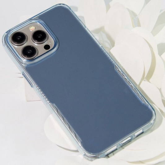 Чохол TPU+PC Multi-Color для Apple iPhone 13 Pro Max (6.7") Blue - зображення 4 