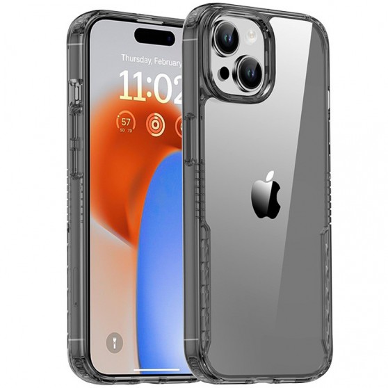 Чехол TPU+PC Multi-Color для Apple iPhone 14 (6.1") Black