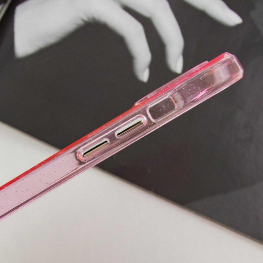 Чохол TPU Radiance для Apple iPhone 13 (6.1") Pink - зображення 5 