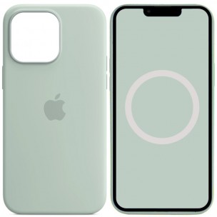 Чехол Silicone case (AAA) with Magsafe and Animation для Apple iPhone 14 Pro Max (6.7