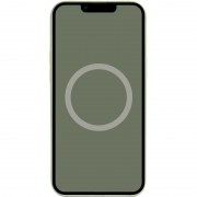 Чохол Silicone case (AAA) full with Magsafe and Animation для Apple iPhone 14 Pro Max (6.7"), Зелений / Olive