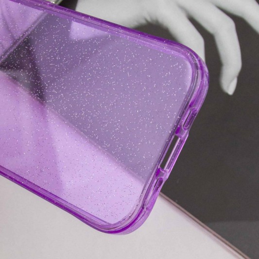 Чохол TPU Radiance для Apple iPhone 14 (6.1") Purple - зображення 6 