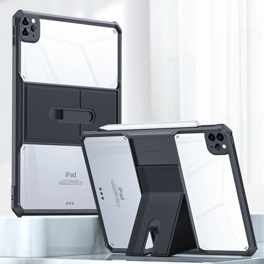 TPU+PC чохол Xundd Stand c посиленими кутами для Apple iPad Pro 11" (2024) Чорний - зображення 6 