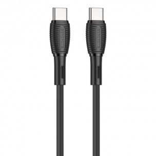 Дата кабель Borofone BX86 Advantage Type-C to Type-C 60W (1m) Black