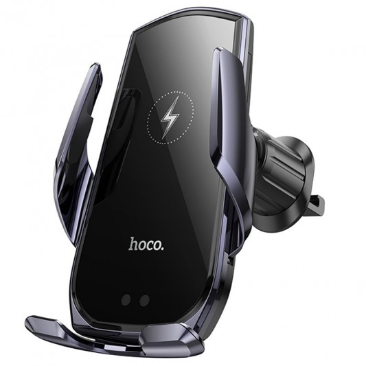 Автотримач із БЗП Hoco CA202 Plus, Black