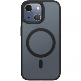 TPU+PC чехол Blueo Skin Friendly Frosted with MagSafe для Apple iPhone 15 (6.1 дюйма) Черный