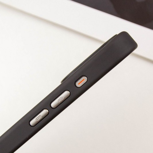 TPU+PC чехол Blueo Skin Friendly Frosted with MagSafe для Apple iPhone 15 Pro (6.1") Черный - изображение 7