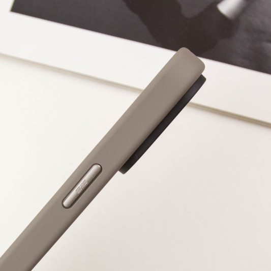 TPU+PC чехол Blueo Skin Friendly Frosted with MagSafe для Apple iPhone 15 Pro Max (6.7") Серый - изображение 4