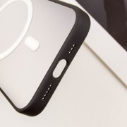 TPU+PC чехол Blueo Skin Friendly Frosted with MagSafe для Apple iPhone 15 Pro Max (6.7"), Черный