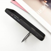 TPU+PC чехол Metal Buttons with MagSafe Colorful HQ Ring для Apple iPhone 15 Pro Max (6.7"), Black
