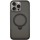 TPU+PC чохол Metal Buttons with MagSafe Colorful HQ Ring для iPhone 14 Pro, Black