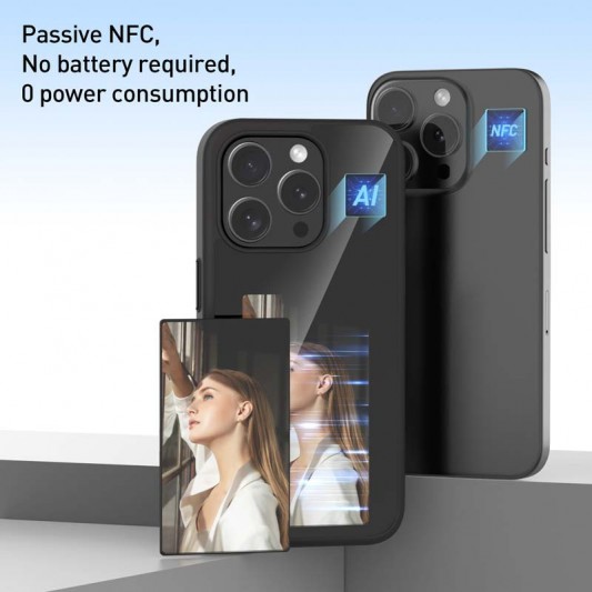 TPU+PC чохол Ink Show 2.0 для Apple iPhone 14 Pro (6.1"), Black - зображення 2 