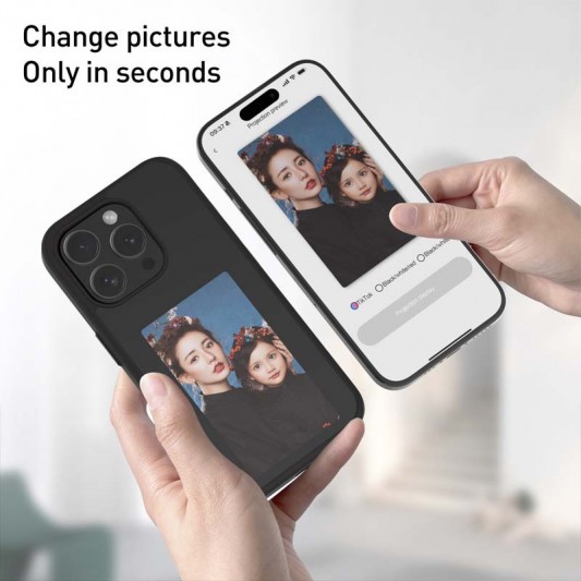 TPU+PC чохол Ink Show 2.0 для Apple iPhone 14 Pro (6.1"), Black - зображення 3 