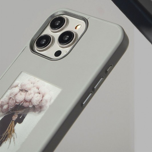TPU+PC чехол Ink Show 2.0 для Apple iPhone 14 Pro (6.1") Grey - изображение 2