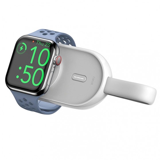 Портативний ЗП Power Bank WIWU Wi-M20 For Apple Watch 1200 mAh White