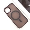 Чохол TPU+PC Lily with MagSafe для Apple iPhone 13 (6.1"), Dark Purple