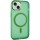 Чохол TPU+PC Lily with MagSafe для Apple iPhone 13 (6.1") Army Green