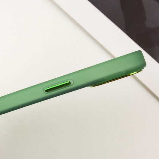 Чохол TPU+PC Lily with MagSafe для Apple iPhone 13 (6.1") Army Green - зображення 5 