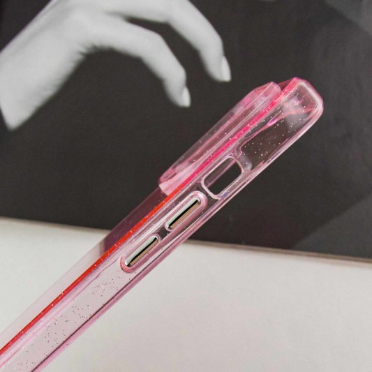Чохол TPU Radiance для Apple iPhone 14 Pro (6.1") Pink - зображення 6 