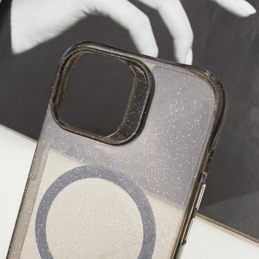 Чохол TPU Radiance with MagSafe для Apple iPhone 14 (6.1") Black - зображення 2 
