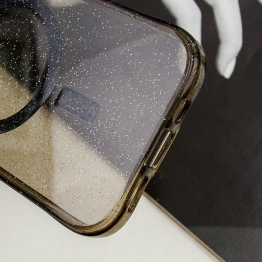 Чохол TPU Radiance with MagSafe для Apple iPhone 14 (6.1") Black - зображення 4 