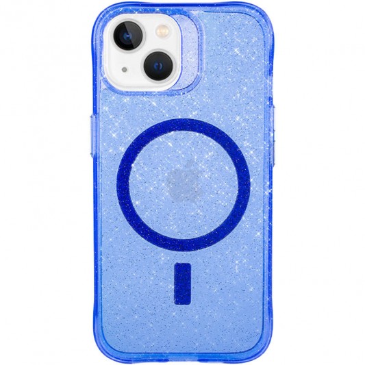 Чохол TPU Radiance with MagSafe для Apple iPhone 14 (6.1") Blue