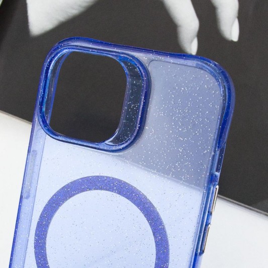 Чохол TPU Radiance with MagSafe для Apple iPhone 14 (6.1") Blue - зображення 2 