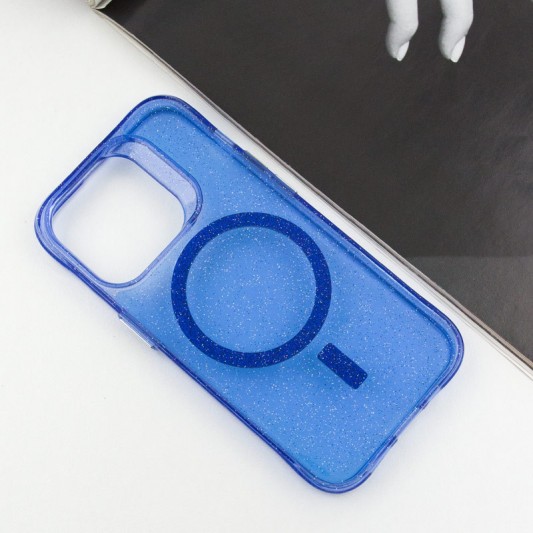 Чохол TPU Radiance with MagSafe для Apple iPhone 14 Pro (6.1") Blue - зображення 1 