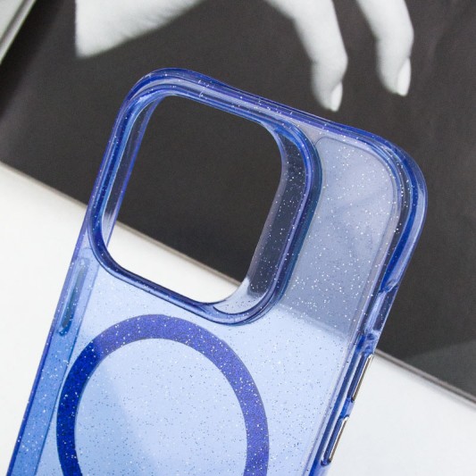 Чохол TPU Radiance with MagSafe для Apple iPhone 14 Pro (6.1") Blue - зображення 2 