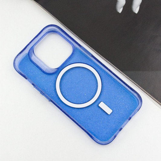 Чохол TPU Radiance with MagSafe для Apple iPhone 14 Pro (6.1") Blue - зображення 3 