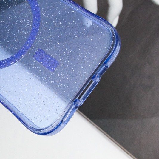 Чохол TPU Radiance with MagSafe для Apple iPhone 14 Pro (6.1") Blue - зображення 4 