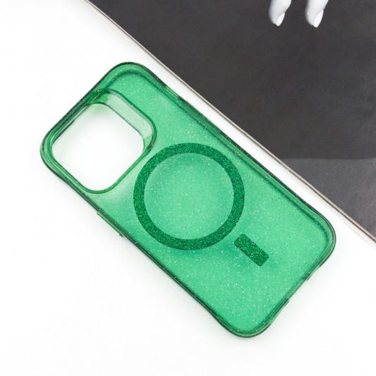Чохол TPU Radiance with MagSafe для Apple iPhone 14 Pro (6.1") Green - зображення 1 