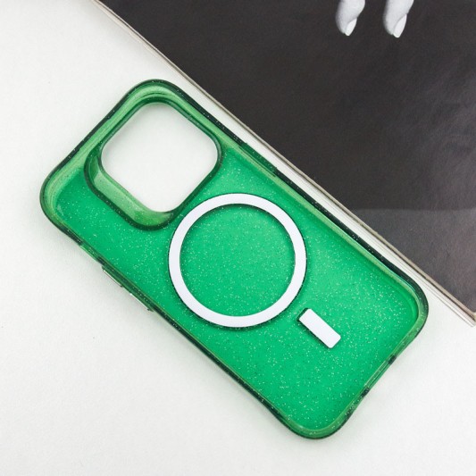 Чохол TPU Radiance with MagSafe для Apple iPhone 14 Pro (6.1") Green - зображення 3 