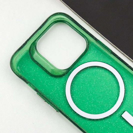 Чохол TPU Radiance with MagSafe для Apple iPhone 14 Pro (6.1") Green - зображення 7 