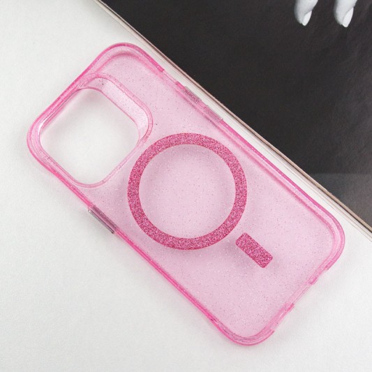 Чохол TPU Radiance with MagSafe для Apple iPhone 14 Pro (6.1") Pink - зображення 3 