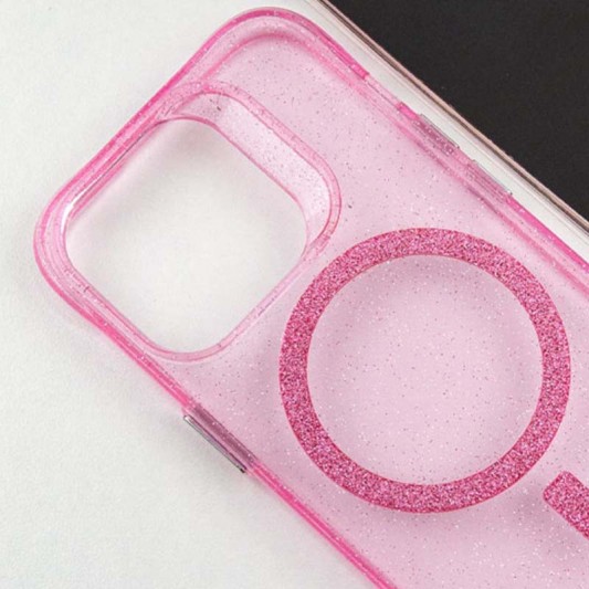 Чохол TPU Radiance with MagSafe для Apple iPhone 14 Pro (6.1") Pink - зображення 7 
