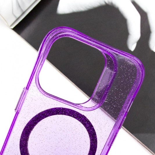Чохол TPU Radiance with MagSafe для Apple iPhone 14 Pro (6.1") Purple - зображення 2 