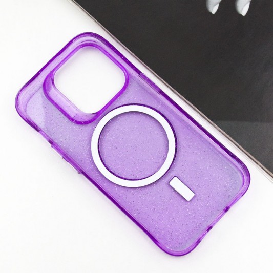 Чохол TPU Radiance with MagSafe для Apple iPhone 14 Pro (6.1") Purple - зображення 3 
