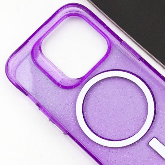 Чохол TPU Radiance with MagSafe для Apple iPhone 14 Pro (6.1") Purple - зображення 7 