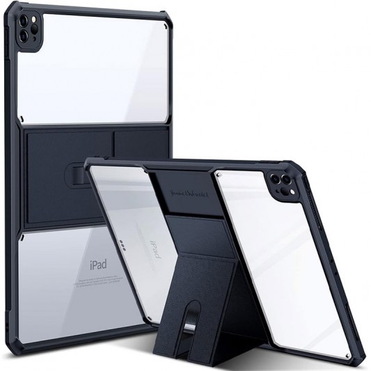 TPU+PC чохол Xundd Stand c посиленими кутами для Apple iPad Pro 13" (2024) Чорний - зображення 1 