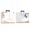 Беспроводная зарядка BOROFONE BQ29 Feliz 3in1, White